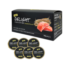 페피테일 반려동물 강아지 고양이 무스캔 참 딜라잇 (파테 영양 간식 저인 저나트륨 후코이단 함유), 연어+황태