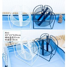 산코 메탈 쳇바퀴 챗바퀴 지름 32cm 고슴토치 친친라 햄스터 물레방아, 업그레이드용볼을찌르는고요하다별검은달리기21cm일본바개