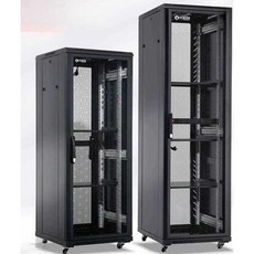 서버 랙 캐비닛 네트워크 장비 보관함 전산실, 1개, 42u폭 600 높이 2000 깊이 600