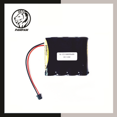 PORESO 4.8V AA 600mAh DF3컨 니카드 Ni-CD RC카 배터리 리드선 - encoder&8vsb