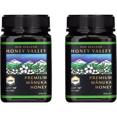 100% Pure New Zealand Honey 일본직구 마누카 허니 UMF10+ 500g MGO263+ 허니밸리 2종세트(100%퓨어뉴질랜드꿀) 마누카꿀, 사이즈