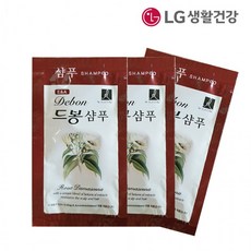 LG생활 엘라스틴 드봉 샴푸 일회용 8ml x 100개입 여행용 업소용 미니