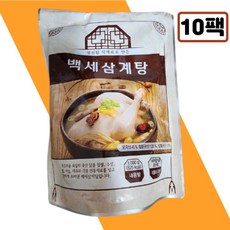 역대 최다구성 특산 백세 삼계탕 10팩 총10kg, 단일수량