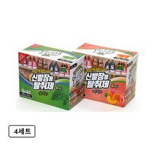 산도깨비 신발장용 탈취제(숲속향 65gx4개+피치향 65gx4개), 4세트, 520g