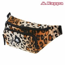 [하프클럽/KAPPA]애니멀 퍼 힙색 카멜, 상세설명 참조