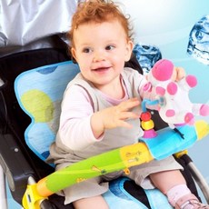 붙이는 유모차 통풍 시트 여름 인견 아기 카시트 쿨시트 유아 이너 쿨링 신생아 패드