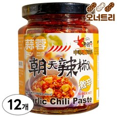 갈릭 칠리 페이스트, 12개, 280g