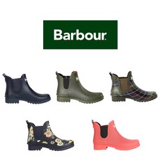 바버여성 윌튼 웰링턴 숏 레인부츠 앵클 BARBOUR WILTON BOOTS 5종