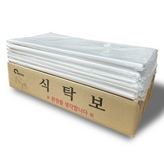 베로나 평판 비닐 일회용 식탁보, 50개입, 6개