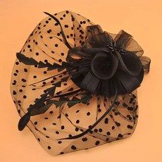 망사머리삔코사지