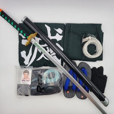 직구는여기 귀멸의칼날 토키토 무이치로 코스프레 고급형 풀세트