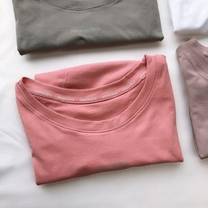 스판 배기 입체 심리스 커팅 속건 요가복 긴박함 신장 러닝 피트니스 솔리드 무지 반팔티셔츠