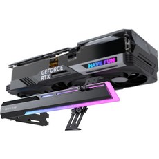 고사양 EZDIY-FAB 5V ARGB GPU 홀더 버팀대 그래픽 카드 지원 비디오 브래킷 신축성 구조 새그 홀더/홀스터 RX7990XTX RTX4090 White-341-1, [01] ARGB-블랙
