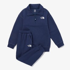 노스페이스키즈 맨투맨 NM5MQ01V 키즈 스쿨데이 하프 집 세트 KS SCHOOLDAY HALF ZIP SET 간절기 긴팔