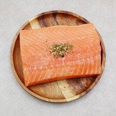 거성푸드 생 연어 (냉동) 1kg 1팩, 1개