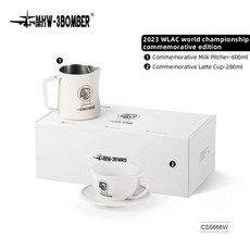 우유 거품 투수 및 커피 컵 에스프레소 선물, Champion Set, 1개