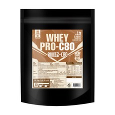 SP스포츠 웨이프로 C80 초코쉐이크맛 2kg, 단품, 1개