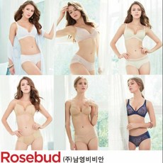 [신세계TV쇼핑]로즈버드 by 비비안 스킨 레이스 브라팬티세트 6종 노와이어 패키지 (A형/B형)