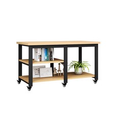 수조 하단 서랍장 선반 이동식 바퀴달린 거북이 받침, 블랙 100x40x70cm, 1개
