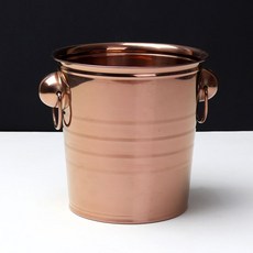 쿡차-로즈골드 아이스 버킷 와인 칠러 버켓 양주 쿨러, 7L