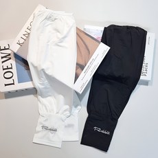 제이핏 1+1 자외선차단 운전 팔토시 골프 등산 손등 커버 쿨토시, 화이트+블랙, 1개