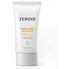 제로 이드 다머 새 옷 선크림(선크림)SPF50+PA+++(강력한 자외선 차단제)50ml.:뷰티, 1