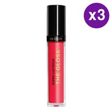 레브론 슈퍼 러스트러스 더 글로스 페이탈 애플 Revlon Super Lustrous The Gloss 240 Fatal Apple, 3개