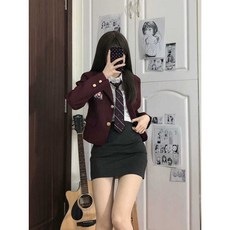 영국교복 여자 교복 유니폼 스쿨룩 의상 정장 세트 졸업사진 하이틴룩