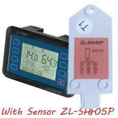 ZL-7903A Lilytech 슈퍼 다기능 자동 온도 및 습도 인큐베이터 컨트롤러 XM-18 100-240Vac 새 버전, 02 With ZL-SHr05P, 1개