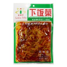 김련화 하반채 쨔사이 양념 무침 짜사이 중국집 밑반찬, 1개, 210g