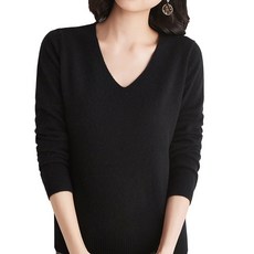 브이넥니트 TOP01