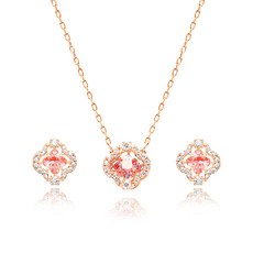  스와로브스키 5516488 Sparkling Dance 귀걸이 세트 목걸이 