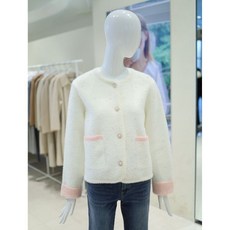 올리브데올리브 여성 진주 장식 헤어리 가디건 YK4WD320 백화점 아울렛 (4218781)