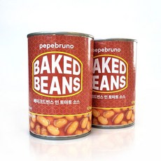 페페브루노 베이크드빈스 인 토마토 소스 420g 24개
