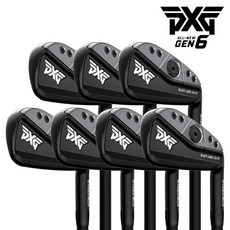 PXG 다크 아이언 젠6 7세트 0311 GEN6 Xtreme Dark IRONS 7i, GEN6 0311XP, X