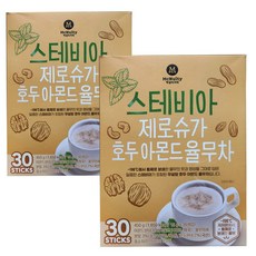 맥널티커피 스테비아 제로슈가 호두 아몬드 율무차, 1개, 60개입, 15g
