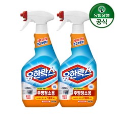 유한락스 주방청소용, 500ml, 2개