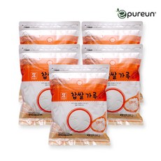 [이푸른] 국산 찹쌀가루 1kg x 5봉, 5개, 상세페이지 참조
