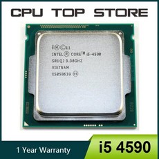 컴퓨터 인텔 코어 i5 6600 3.3GHz 6M 캐시 쿼드 프로세서 데스크탑 LGA1151 CPU 중고, 한개옵션0 - i56600