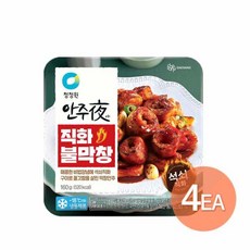 [청정원] 안주야 직화불막창 160g x 4개