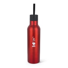 Bialetti (비아레티) 서모 병 물통 스테인레스 스틸 병 진공 단열 500ml 레드, 1개
