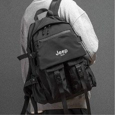[당일발송] Jeep buluo 남자 지프 가방 가벼운 여자 책 가방 스포츠 방수 백팩 성인 남녀공용 노트북 여행용