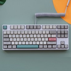 페블온 9009 레트로 OEM 기계식 키보드 키캡 (135키), 번들