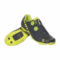 SCOTT MTB RC Cycling Shoe - Mens Matte Black/Sulphur Yellow 4/448032, 상세내용참조, 상세내용참조