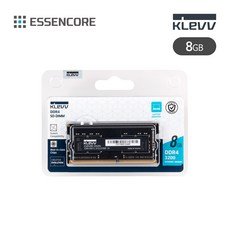 ESSENCORE KLEVV DDR4 8G PC4-25600 CL22 3200MHz 노트북 파인인포