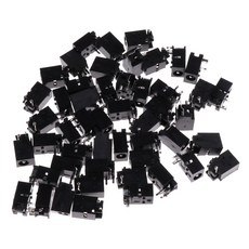 ZLD DC 전원 잭 DC 전원 소켓 커넥터 PCB 마운트 DC 전원 잭, 50