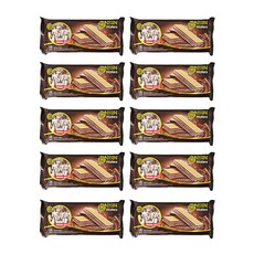 니신 와퍼 초콜릿맛 웨하스 110g 수입과자, 10개