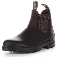 Blundstone 남성용 첼시 부츠 영국 2/US 00 블랙 브론즈 글리터 8.5 Women/8.5 Men 139093