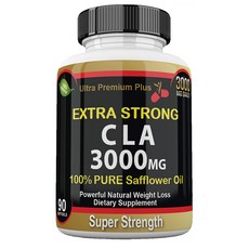 Ultra Premium Plus 울트라 프리미엄 플러스 엑스트라 스트롱 CLA 영양제 3000mg 90정 1병