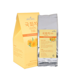 애드웰하우스 국화차(감국차) 100 국내산 국화꽃잎 100%, 8개, 40개입, 500mg